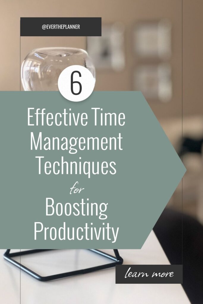 Time Management Techniques